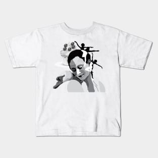 Anna Pavlova vintage portrait Kids T-Shirt